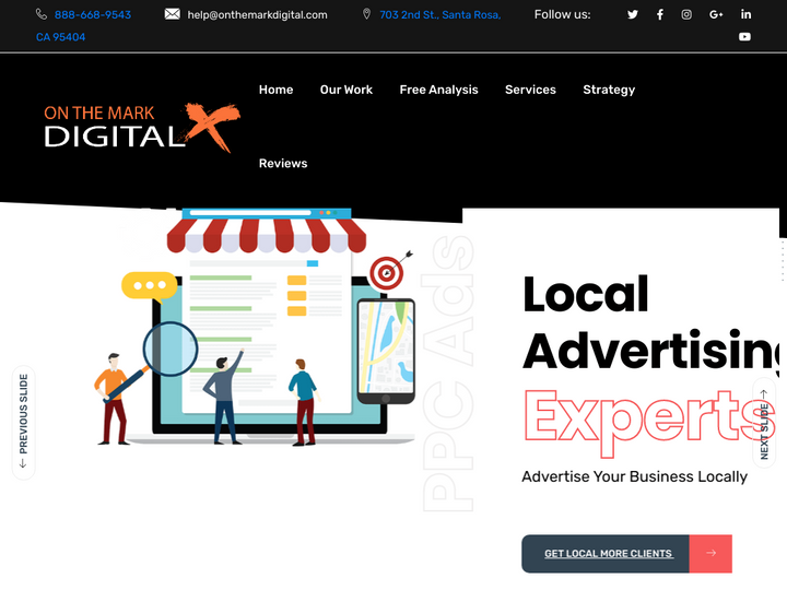 On The Mark Digital Profile, News, Client Reviews & Ratings At 10SEOS