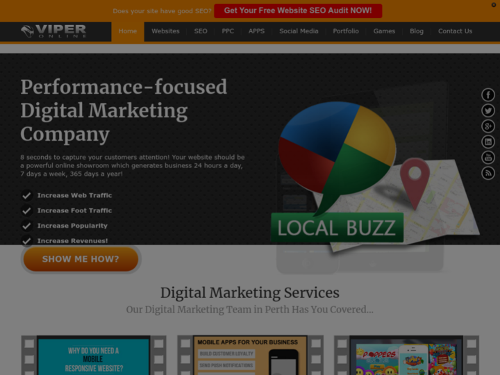 Viper Online Marketing Profile, News, Client Reviews & Ratings At 10SEOS