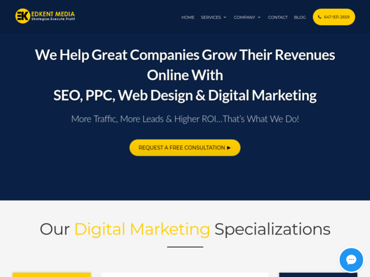 EDKENT MEDIA Profile, News, Client Reviews & Ratings At 10SEOS