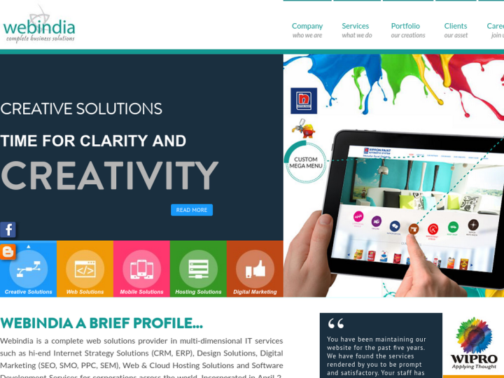 Webindia Profile, News, Client Reviews & Ratings At 10SEOS