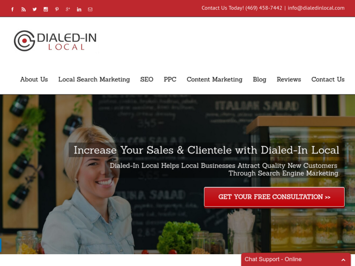 Dialed In Local Profile, News, Client Reviews & Ratings At 10SEOS