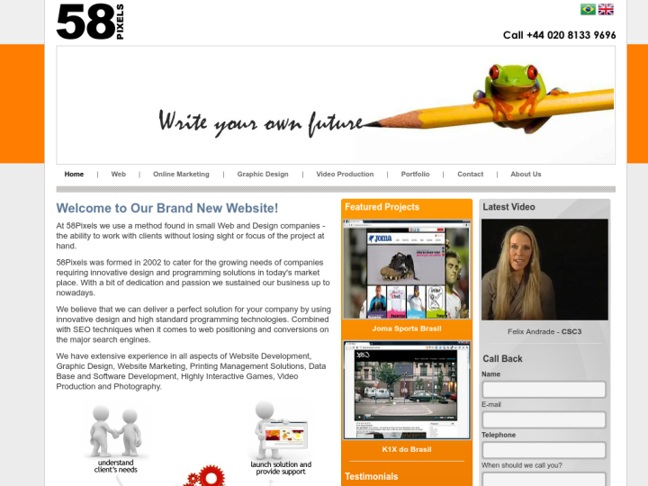 58 Pixels Profile, News, Client Reviews & Ratings At 10SEOS