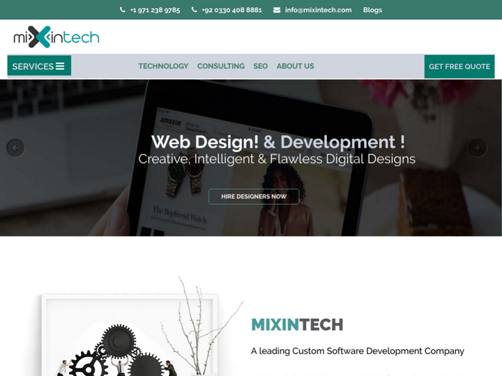 Mixintech Profile, News, Client Reviews & Ratings At 10SEOS