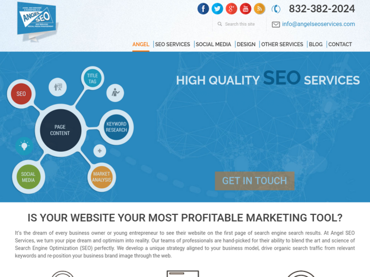Angel SEO Services Profile, News, Client Reviews & Ratings At 10SEOS