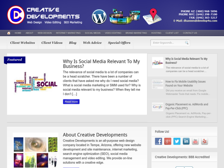 Creative Developments Profile, News, Client Reviews & Ratings At 10SEOS