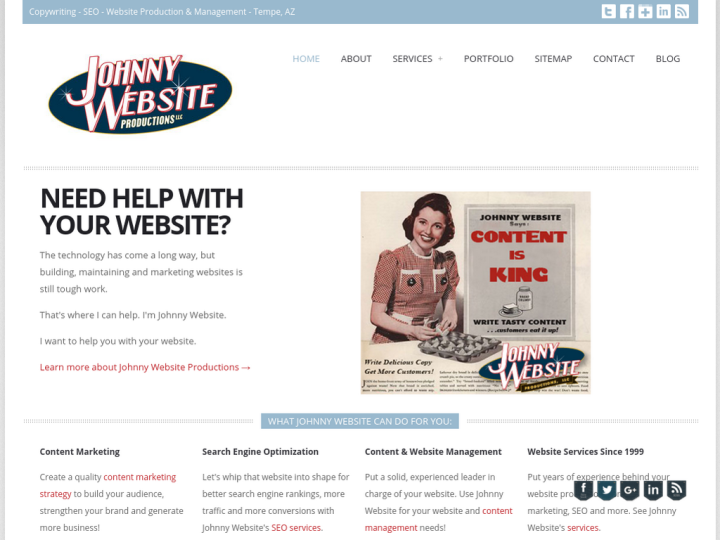 Johnny Website Profile, News, Client Reviews & Ratings At 10SEOS