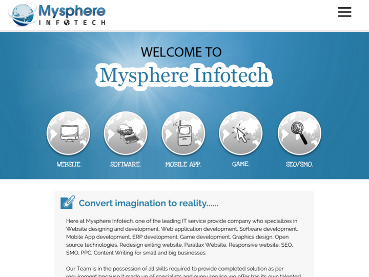 Mysphere Infotech Profile, News, Client Reviews & Ratings At 10SEOS