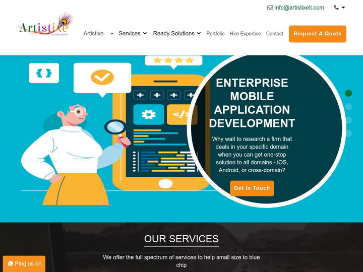 Artistixe IT Solutions LLP Profile, News, Client Reviews & Ratings At 10SEOS