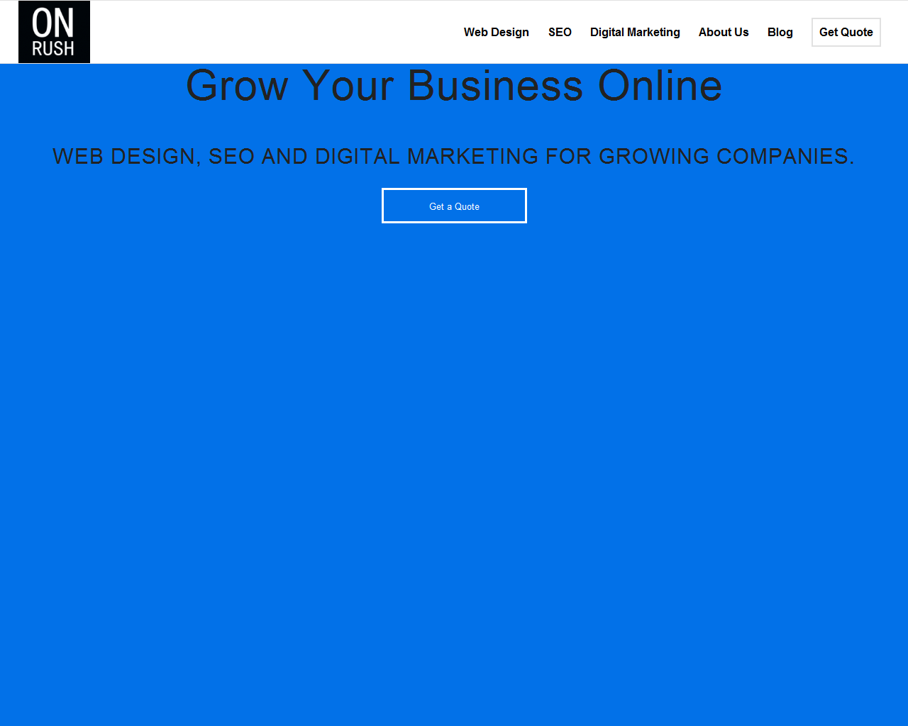 Onrush Digital Profile, News, Client Reviews & Ratings At 10SEOS