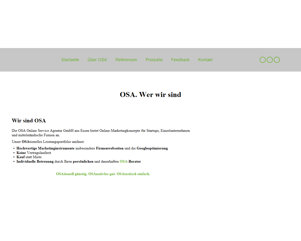 OSA Online Service Agentur Gmbh Profile, News, Client Reviews & Ratings At 10SEOS