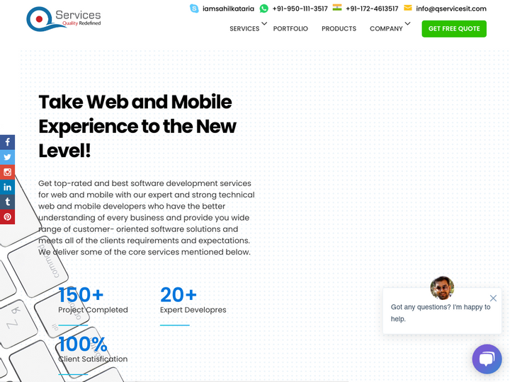 Qservices Inc Profile, News, Client Reviews & Ratings At 10SEOS