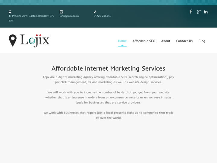 Lojix Profile, News, Client Reviews & Ratings At 10SEOS