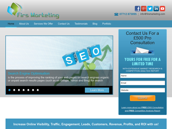 Firs Marketing Profile, News, Client Reviews & Ratings At 10SEOS