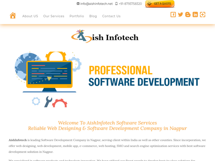 Aish Infotech Profile, News, Client Reviews & Ratings At 10SEOS