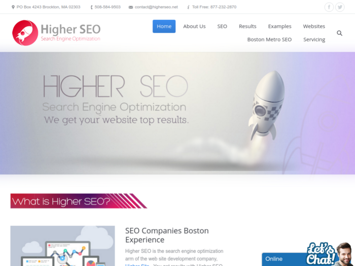 Higher Seo Profile, News, Client Reviews & Ratings At 10SEOS