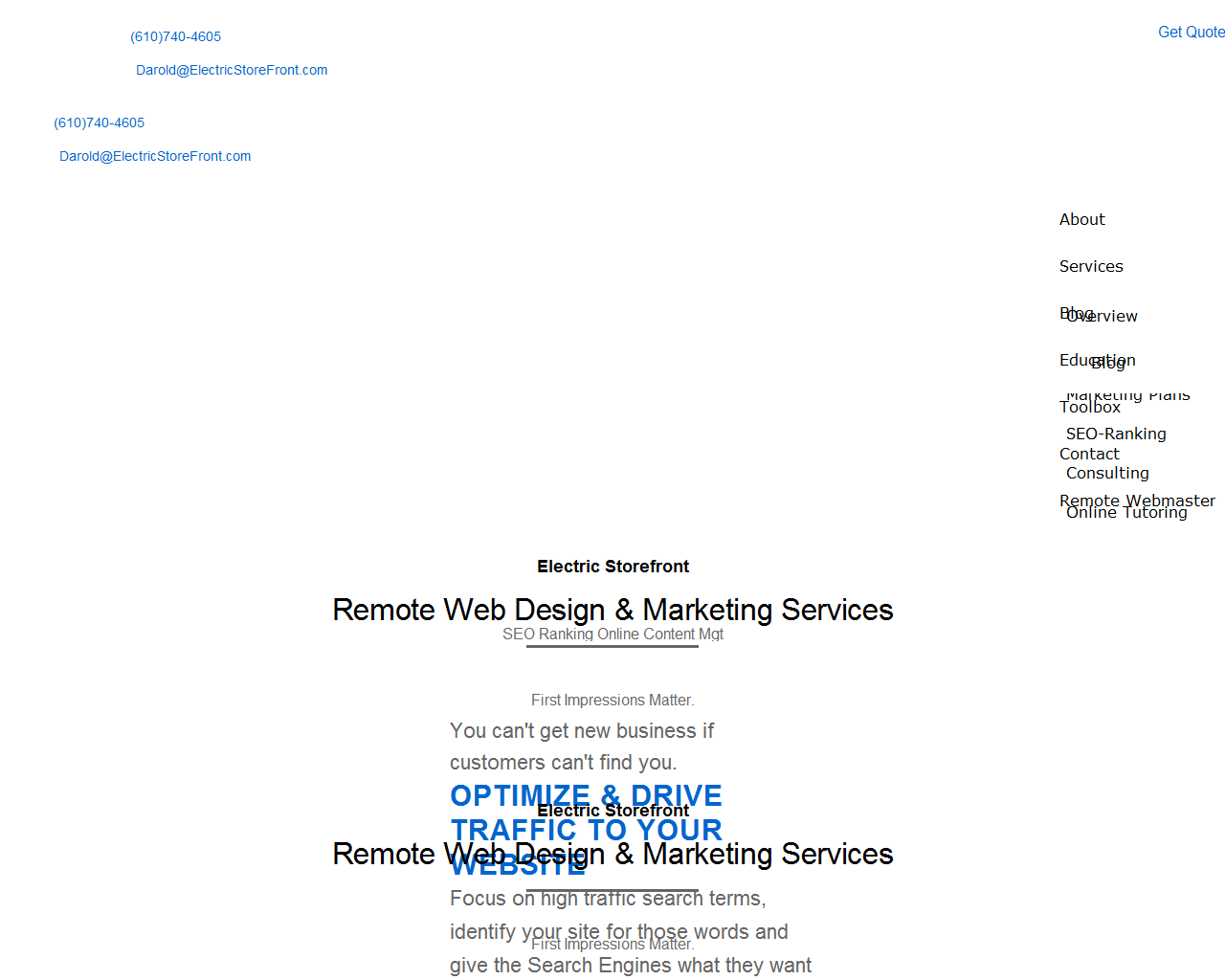 Electric Store Front Profile, News, Client Reviews & Ratings At 10SEOS