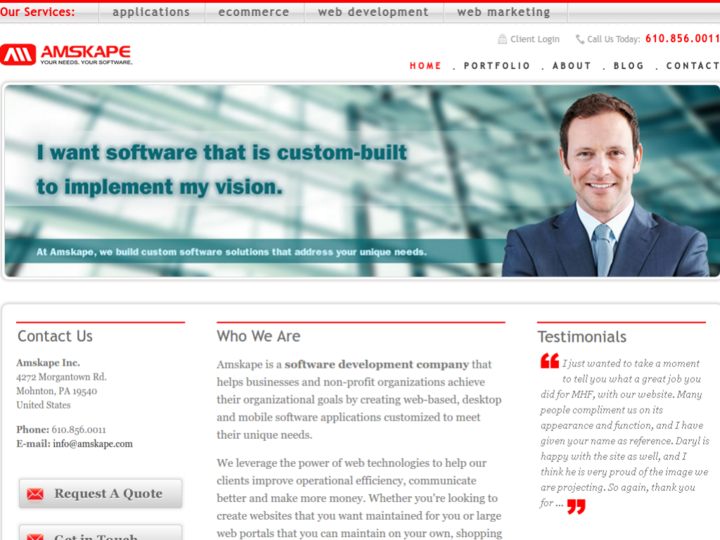 Amskape Inc. Profile, News, Client Reviews & Ratings At 10SEOS