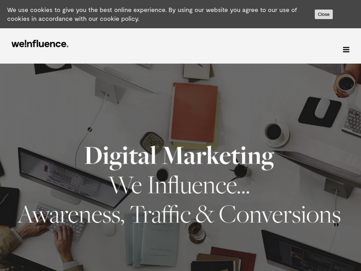 We Influence Profile, News, Client Reviews & Ratings At 10SEOS