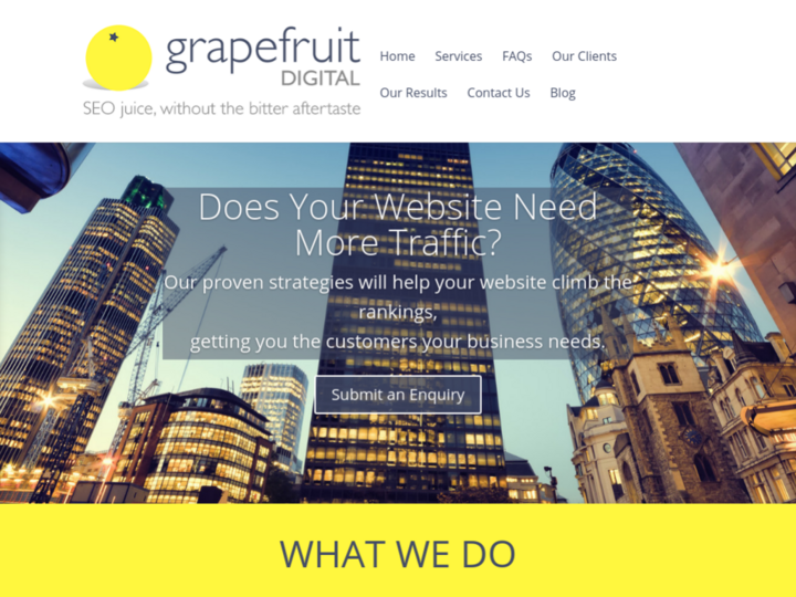 Grapefruit Digital Limited Profile, News, Client Reviews & Ratings At 10SEOS