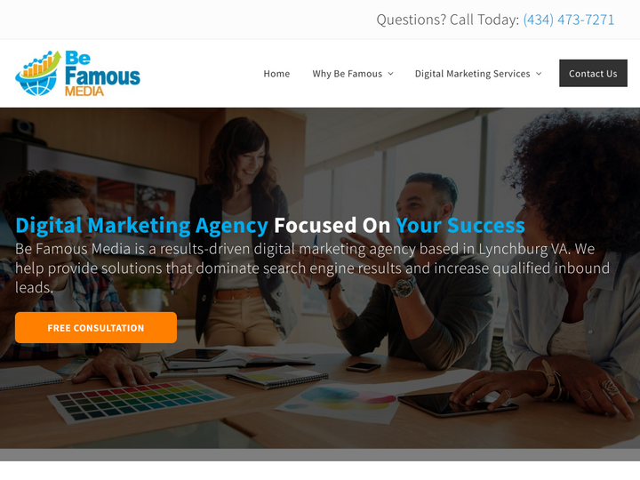 Be Famous Media Profile, News, Client Reviews & Ratings At 10SEOS