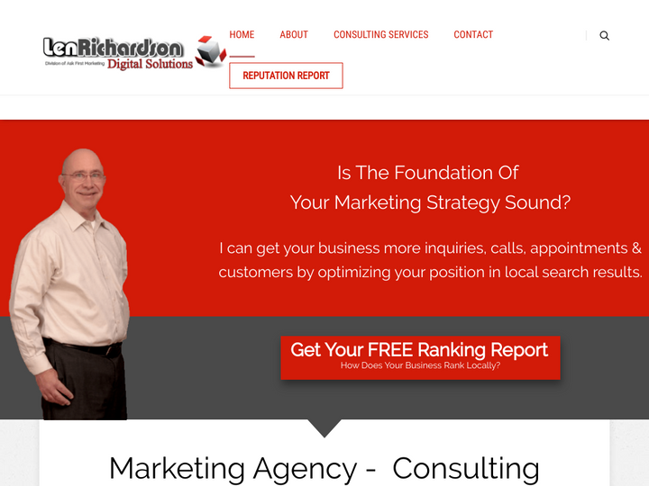 Len Richardson Digital Solutions Profile, News, Client Reviews & Ratings At 10SEOS