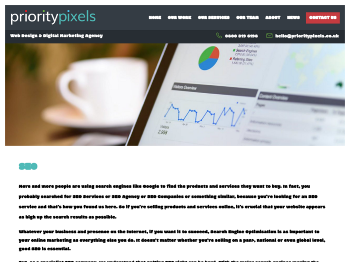 Priority Pixels Profile, News, Client Reviews & Ratings At 10SEOS