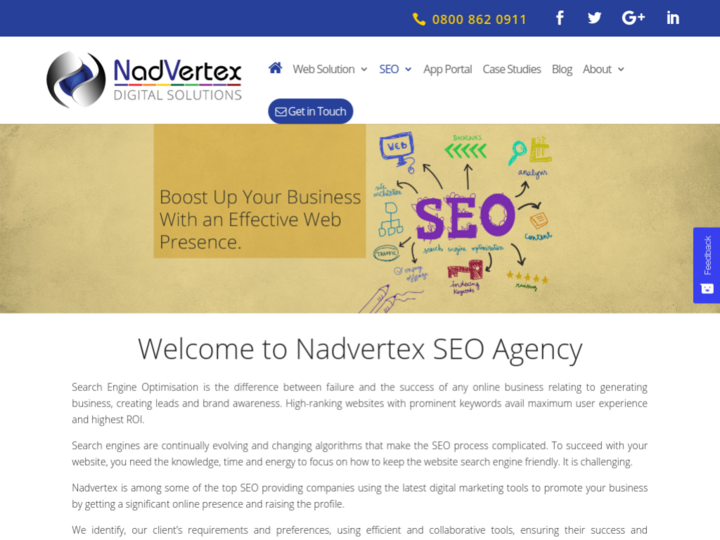 Nadvertex Profile, News, Client Reviews & Ratings At 10SEOS