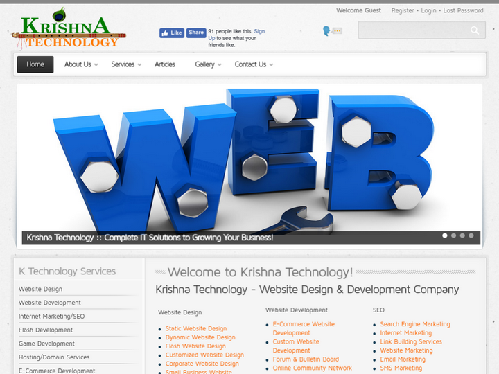 Krishna Technology Profile, News, Client Reviews & Ratings At 10SEOS