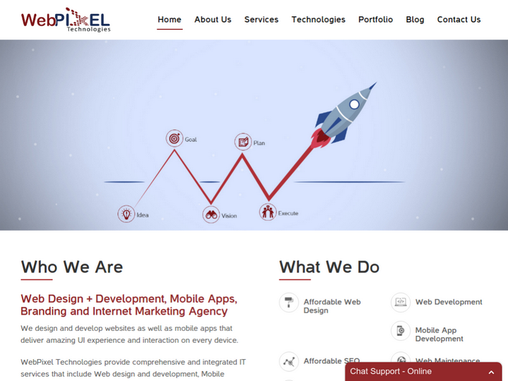 Webpixel Technologies Profile, News, Client Reviews & Ratings At 10SEOS
