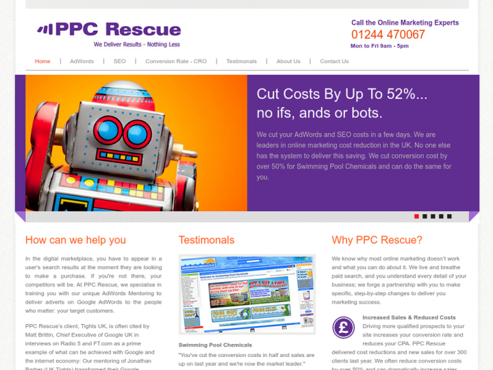 PPC Rescue Profile, News, Client Reviews & Ratings At 10SEOS