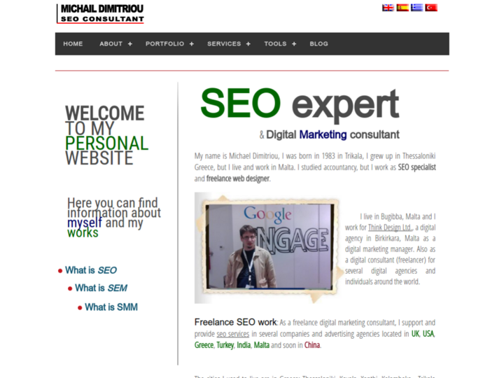 Michail Dimitriou Profile, News, Client Reviews & Ratings At 10SEOS