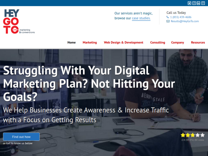 Heygoto Marketing & Social Media Profile, News, Client Reviews & Ratings At 10SEOS