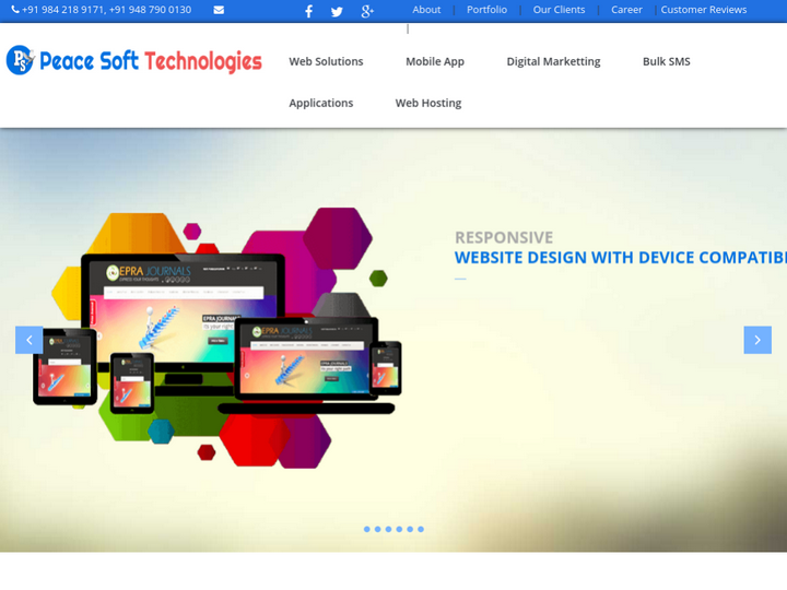 Peace Soft Technologies Profile, News, Client Reviews & Ratings At 10SEOS