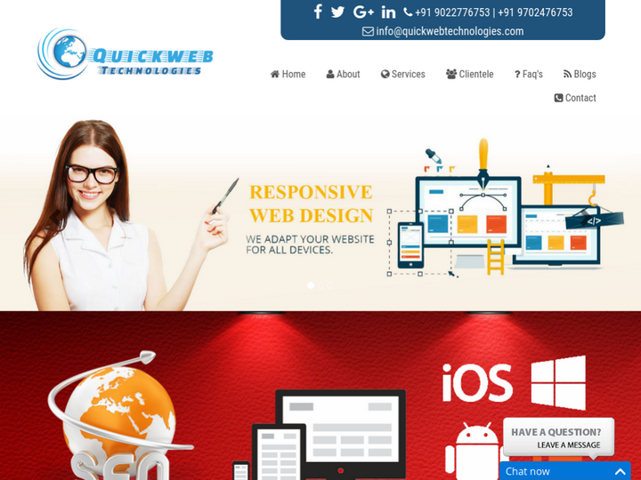 Quickweb Technologies Profile, News, Client Reviews & Ratings At 10SEOS