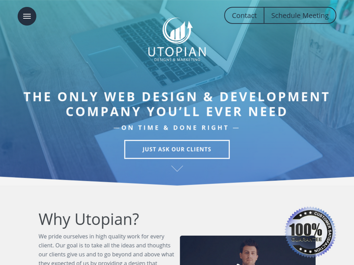 Utopian Designs & Marketing Profile, News, Client Reviews & Ratings At 10SEOS