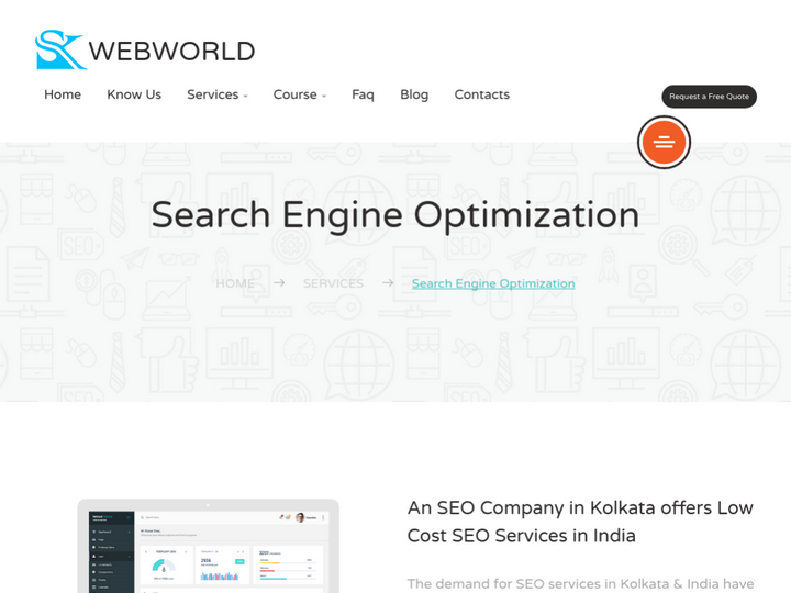 SK Web World Profile, News, Client Reviews & Ratings At 10SEOS