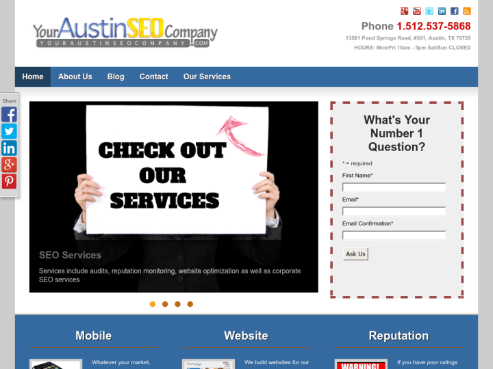 Your Austin SEO Company Profile, News, Client Reviews & Ratings At 10SEOS