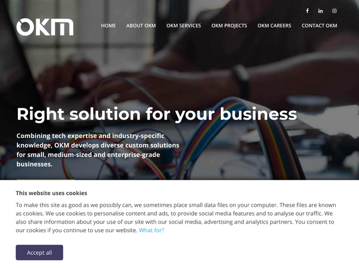 OKM Solutions P.V.T Profile, News, Client Reviews & Ratings At 10SEOS