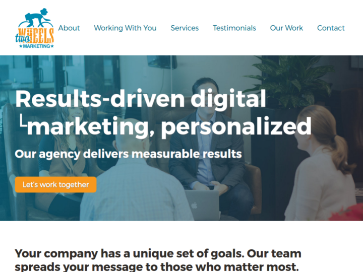 Two Wheels Marketing Profile, News, Client Reviews & Ratings At 10SEOS