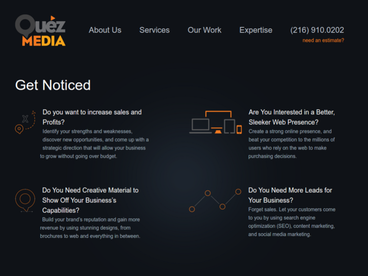 Quéz Media Marketing Profile, News, Client Reviews & Ratings At 10SEOS