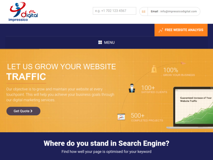 Impressico Digital Profile, News, Client Reviews & Ratings At 10SEOS