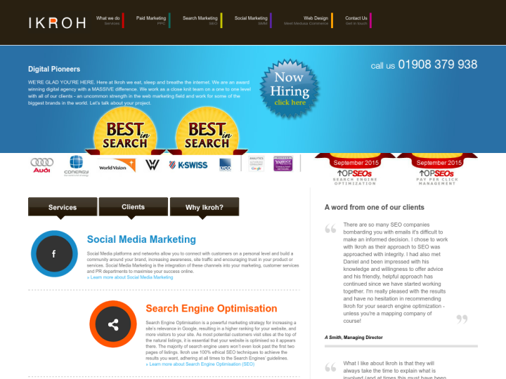 Ikroh Profile, News, Client Reviews & Ratings At 10SEOS