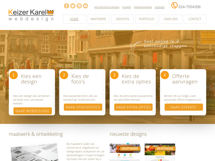 Keizer Karel Webdesign Profile, News, Client Reviews & Ratings At 10SEOS