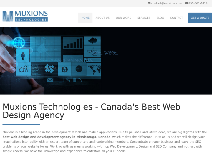 MUXIONS TECHNOLOGIES Profile, News, Client Reviews & Ratings At 10SEOS