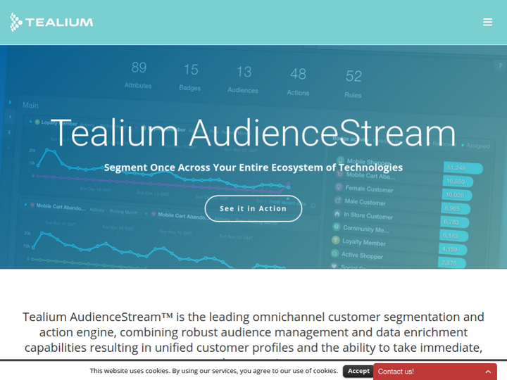 Tealium AudienceStream
