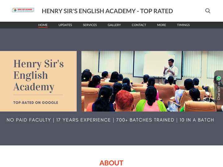 HENRY SIR'S ENGLISH ACADEMY