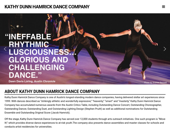 Kathy Dunn Hamrick Dance Company