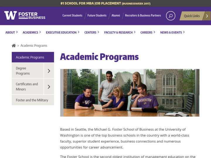 University of Washington- Michael G. Foster School of Business