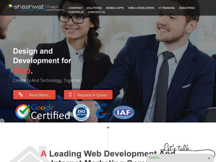 Shashwat Web Technologies (P) Limited India