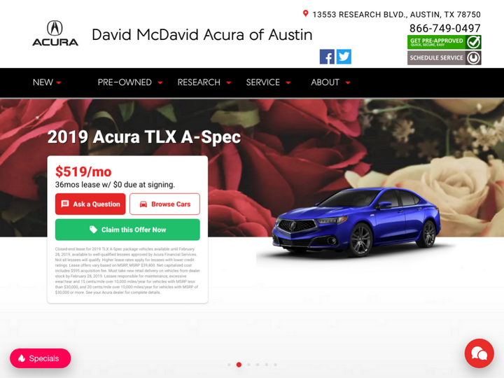 David McDavid Acura of Austin